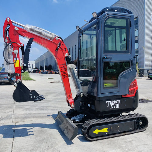 TYPHON TERROR XVIII Prestige 2 Ton Mini Excavator, Kubota D902 Diesel Engine