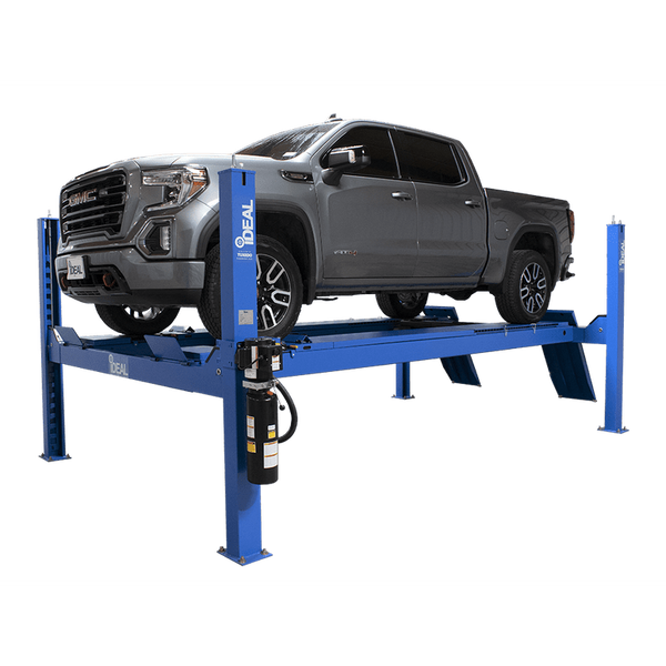 iDEAL FP14KAC-X 14K-4 Post Alignment Lift 182.5" WB (Closed Front / Cable Pull)