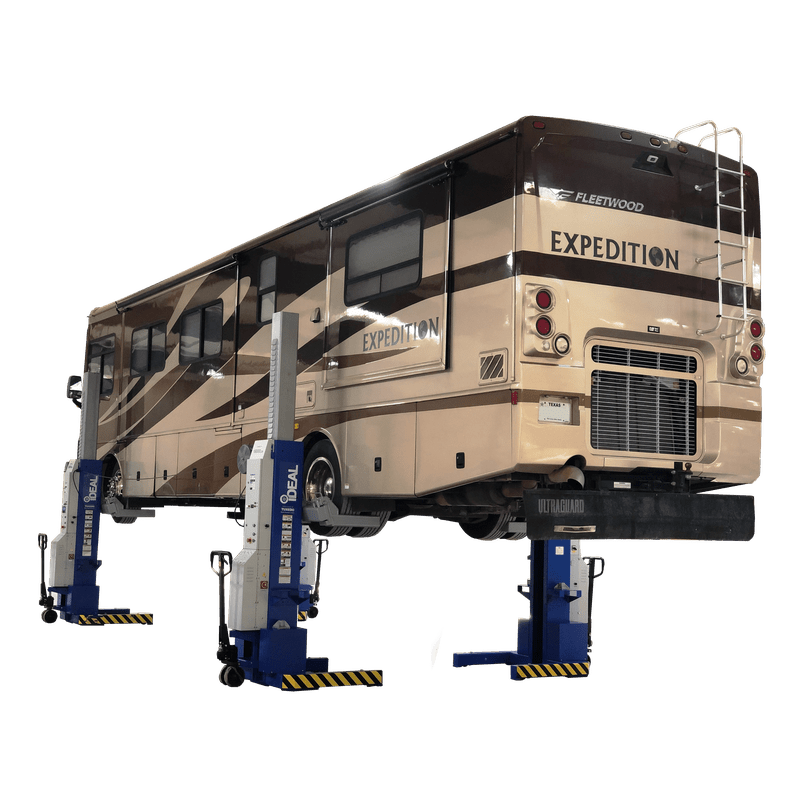 iDEAL MSC-18K-X-472 Mobile Column Lift, Four Column Set, 72,000 lbs. ALI...